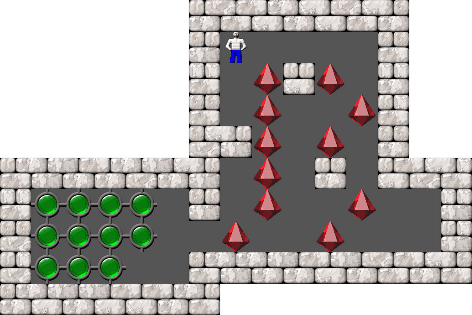 Сокобан Thinking Rabbit Arranged уровень 39